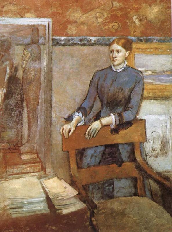 Portrait of Miss Lu, Edgar Degas